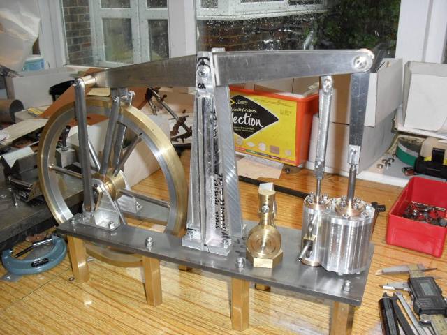 Julius De Waal. Single cylinder balance beam engine. | Home Model ...