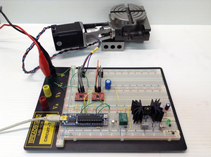 Arduino control for a 3 rotary table | Home Model Engine ... step down voltage regulator wiring 